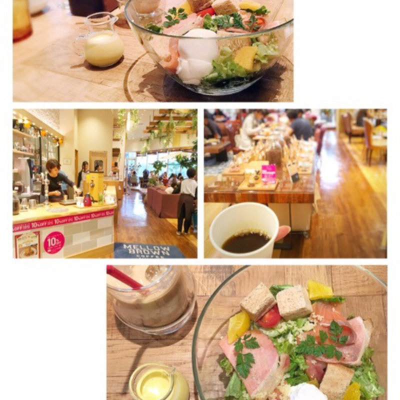 サラダランチ(MELLOW BROWN COFFEE さいたま新都心店)