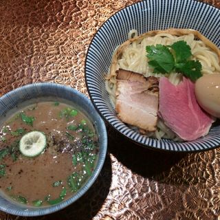 ラム豚骨つけ麺（味玉のせ）(自家製麺 MENSHO TOKYO)