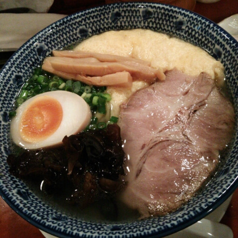ふわふわ卵の塩ラーメン(めんや福助 )