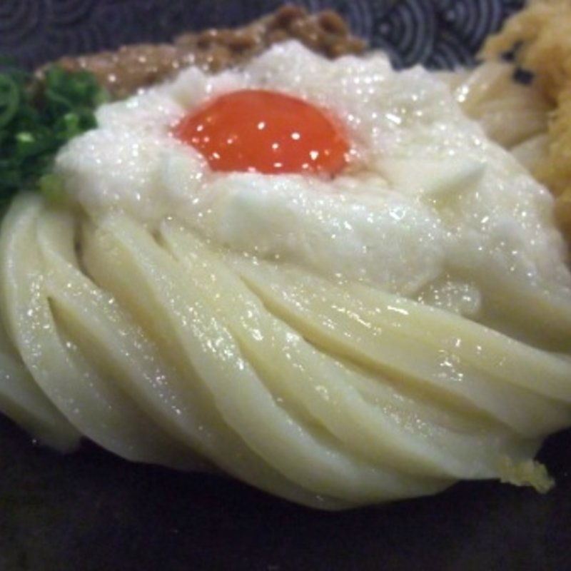 とろろ納豆ぶっかけ(めん処 つるつる亭 )