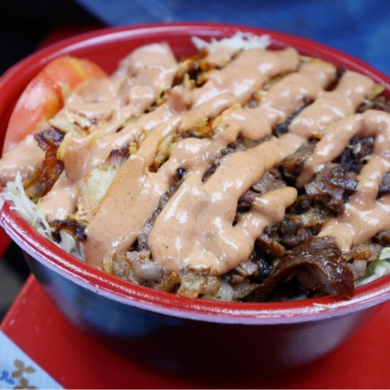 ケバブ丼(モーゼスさんのケバブ)