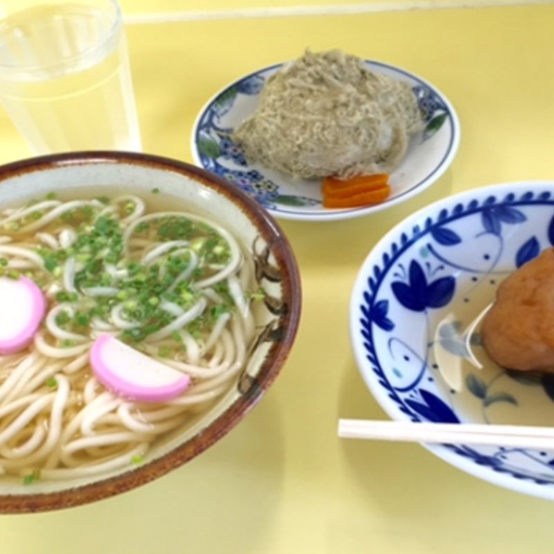 うどん定食(もぎたて新鮮市)