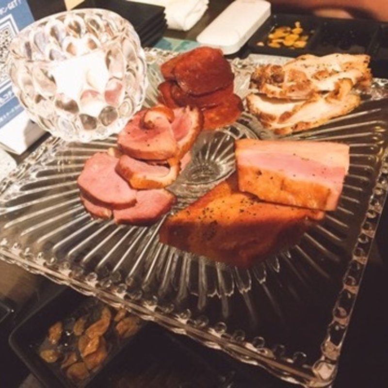 燻製肉盛り合わせ(モクモク （MOCMOC）)