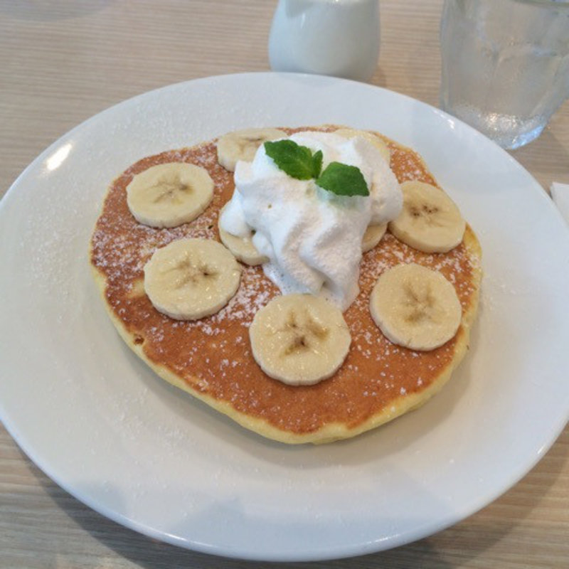 バナナパンケーキ(モケス ブレッドアンドブレックファースト 中目黒店)