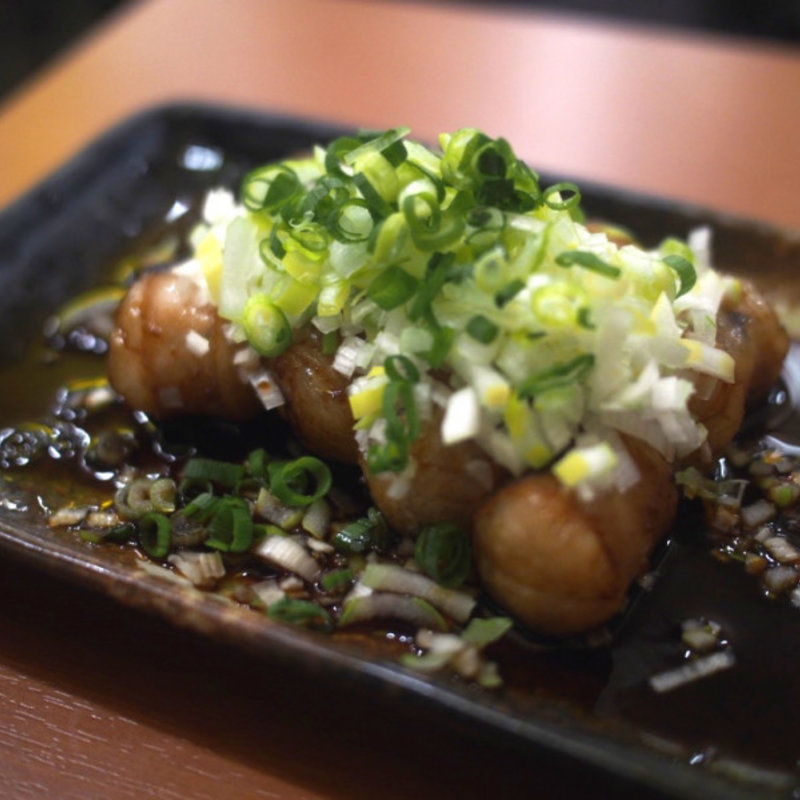 牛マルチョウ焼（タレ）(もつ千 神田西口店)