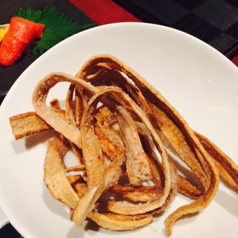 ごぼうの唐揚げ(博多もつ衛門)