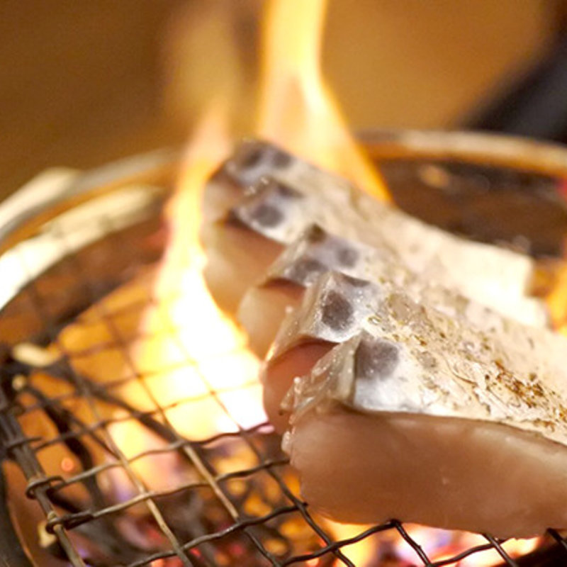 元祖さわらの塩タタキ  下津井タコの塩タタキ(ももたろうの屋台 )