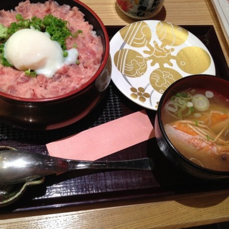 ネギトロ丼(もりもり寿し イオンモール大阪ドーム店)