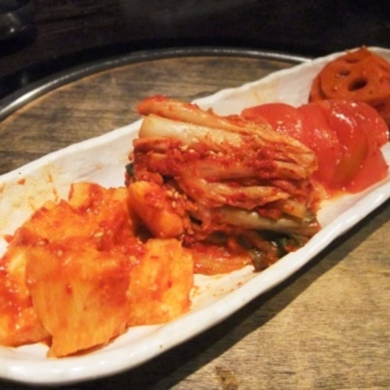 自家製キムチ(ヤカン食堂)