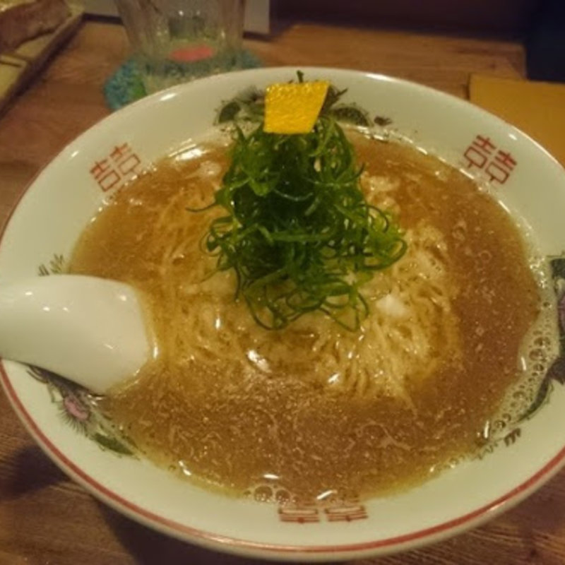 煮干のかけそば(まさ吉)