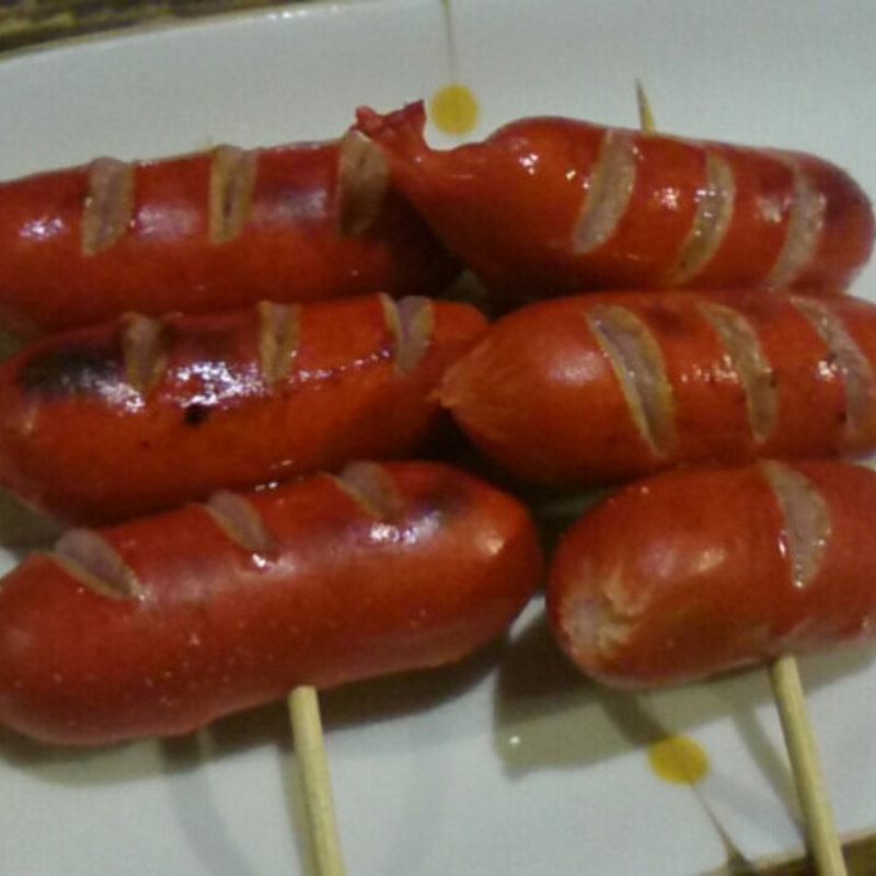 赤ウインナー(やきとり 奥義 （おうぎ）)