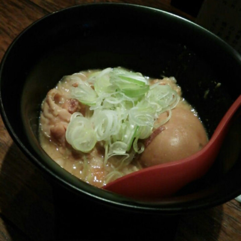 煮込み&味玉(やきとり 鶴田)