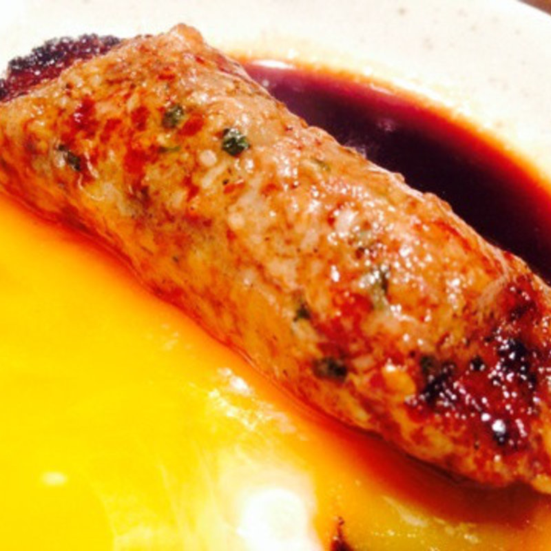 つくね玉子(やきとり 鶴田)