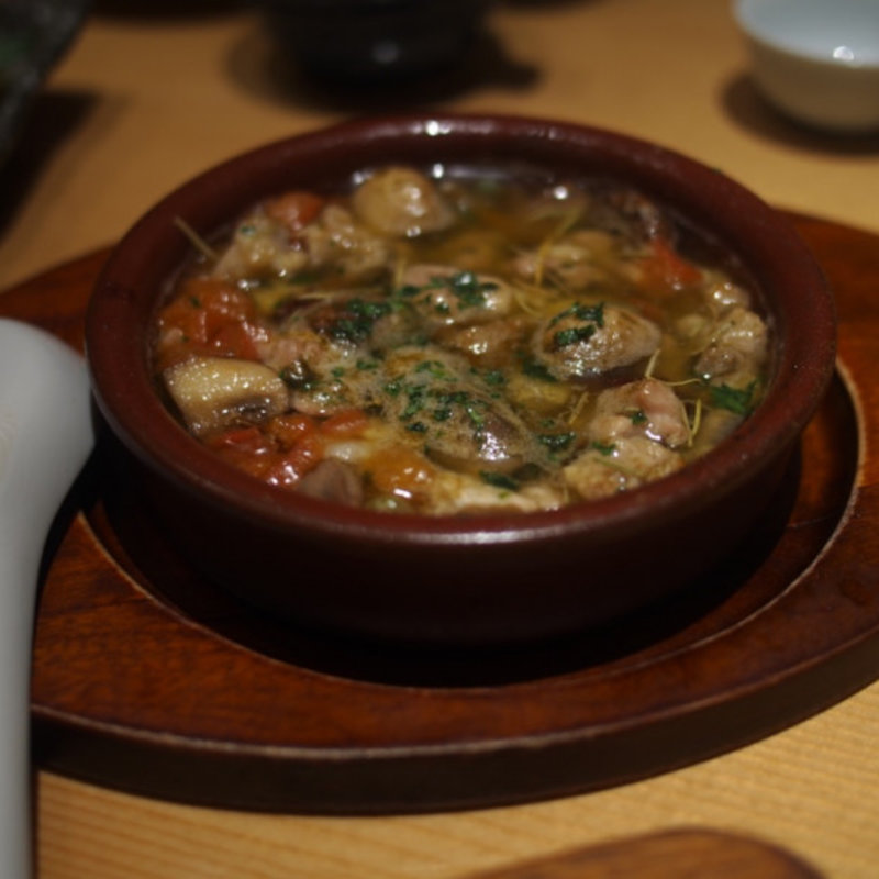 アヒージョ(やきとり宮川 豊洲店 )