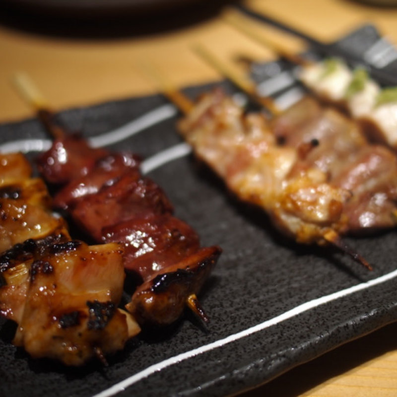 やきとり盛り合わせ5種(やきとり宮川 豊洲店 )