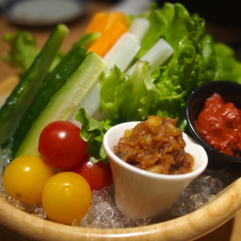 新鮮野菜盛り(やきとり宮川 豊洲店 )