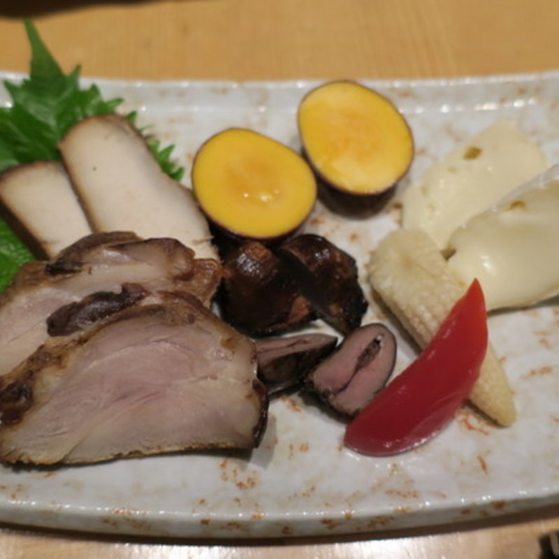 燻製盛り合わせ(鶏慶)