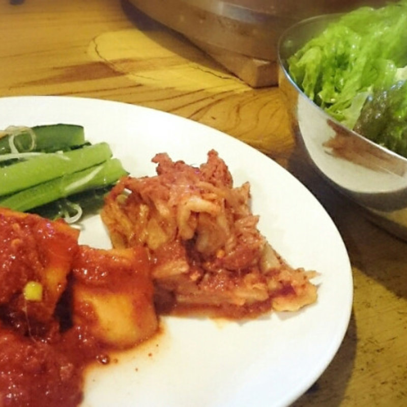 キムチの盛り合わせ(さがみ苑)