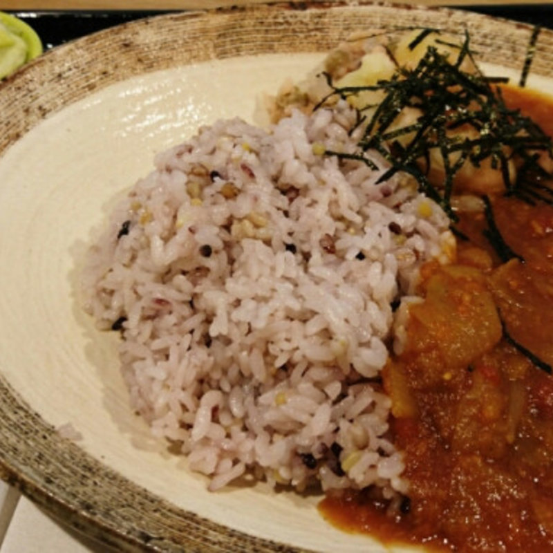 十穀米薬膳カレー(やずや　皆友亭)