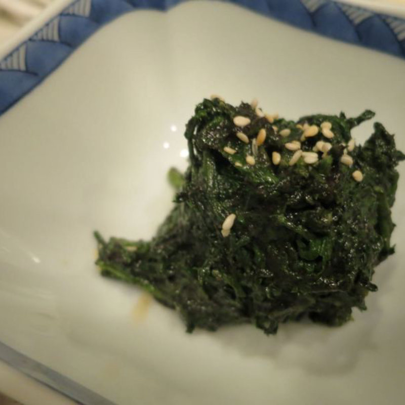 春菊ごま和え (やす幸)