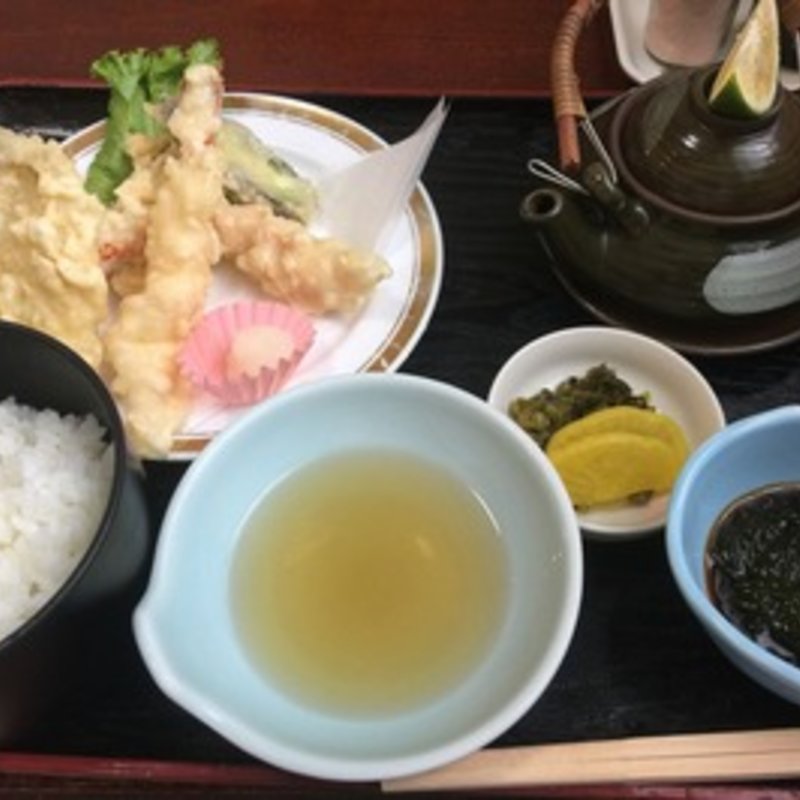 天ぷら定食(やひろ)