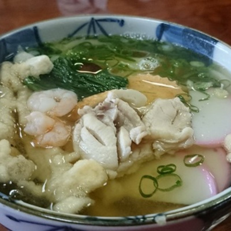 上おかめうどん(やぶ)