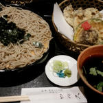 生牡蠣の天ぷらそば(日本ばし やぶ久(やぶきゅう))