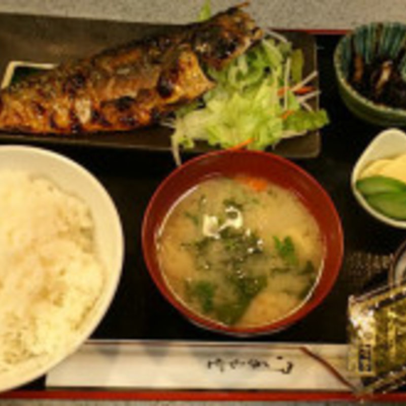 サバ塩焼定食(やまお)