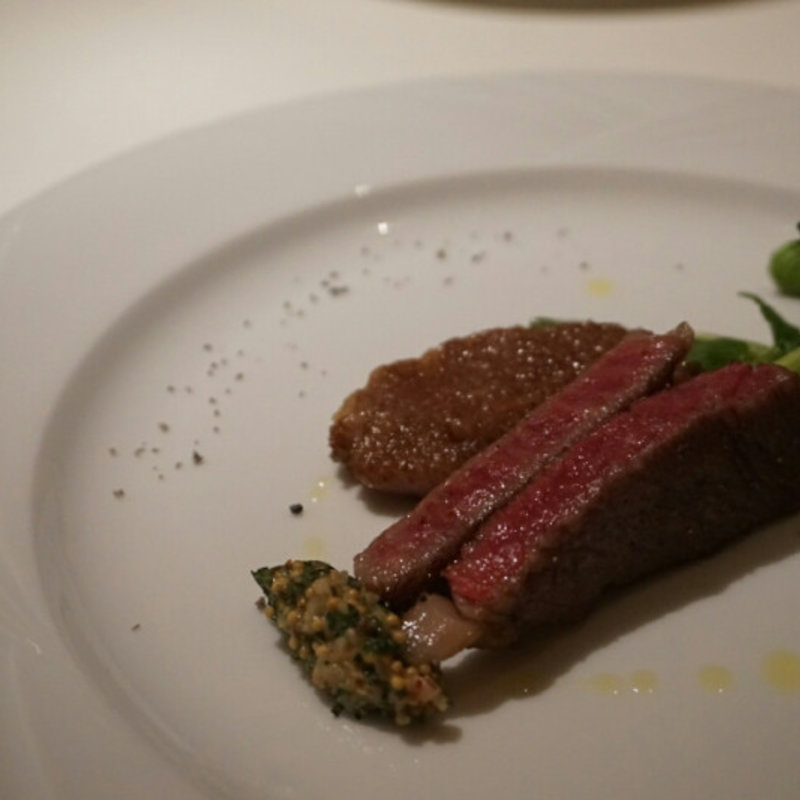 和牛ステーキ(ヤマガタ サン ダン デロ)