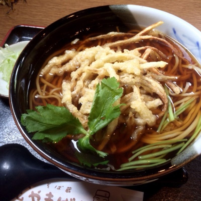 ごぼう天そば(やまげん )