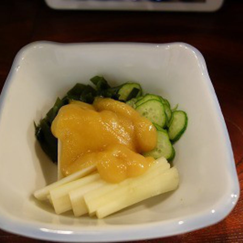 うどの酢味噌和え(やまたけ)