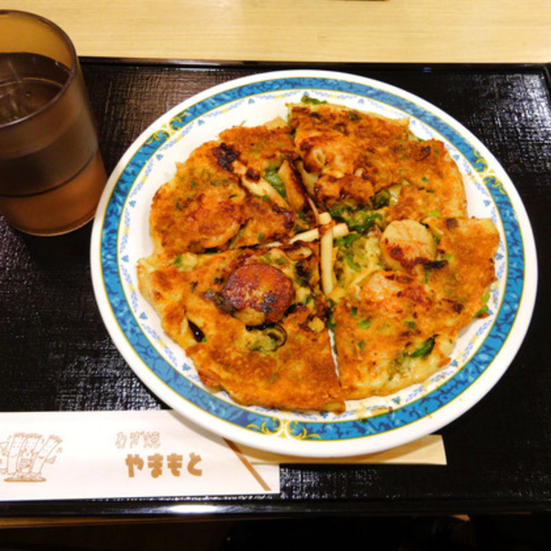 ねぎ焼き(ねぎ焼やまもと 大阪のれんめぐり店)