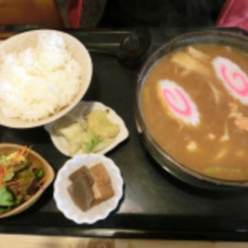 カレーうどんセット(やまもと屋)