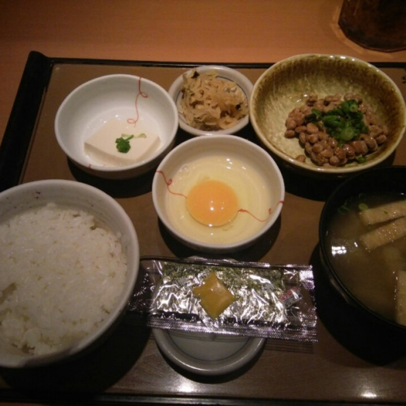 納豆定食(やよい軒)