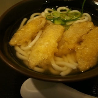 ごぼう天うどん(博多やりうどん 福岡店)