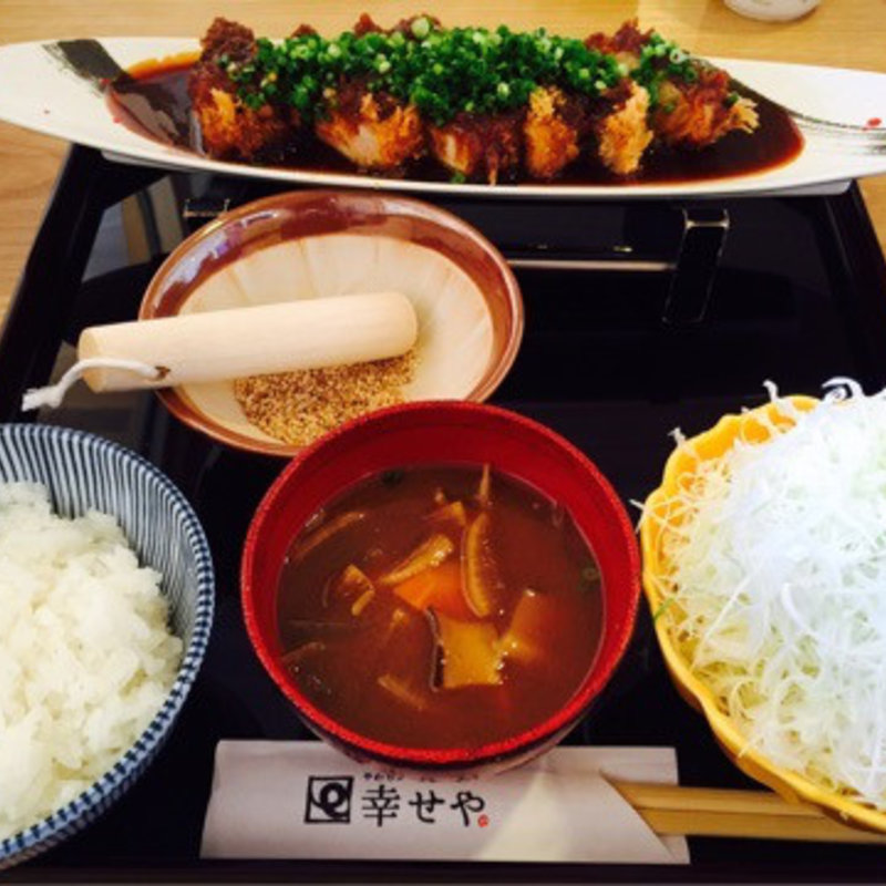 ねぎ味噌ロース(やわらかとんかつ 幸せや 則武店 )