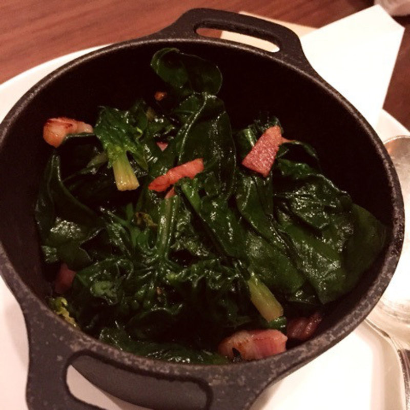 ほうれん草のソテー(ユーゴ・デノワイエ 恵比寿店 （HUGO DESNOYER）)