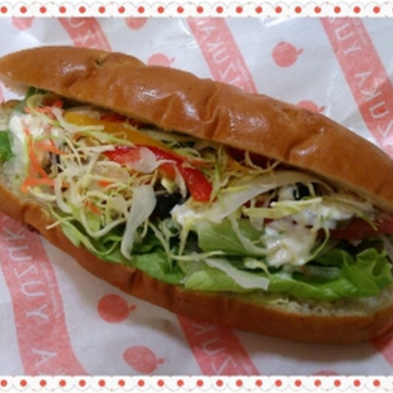 10種の野菜のサンドイッチ(ユズカフェ （Yuzu cafe）)