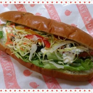 10種の野菜のサンドイッチ(ユズカフェ （Yuzu cafe）)