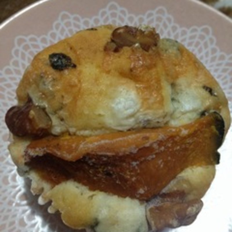 かぼちゃとゴルゴンゾーラのマフィン(ユヌクレ (uneclef))