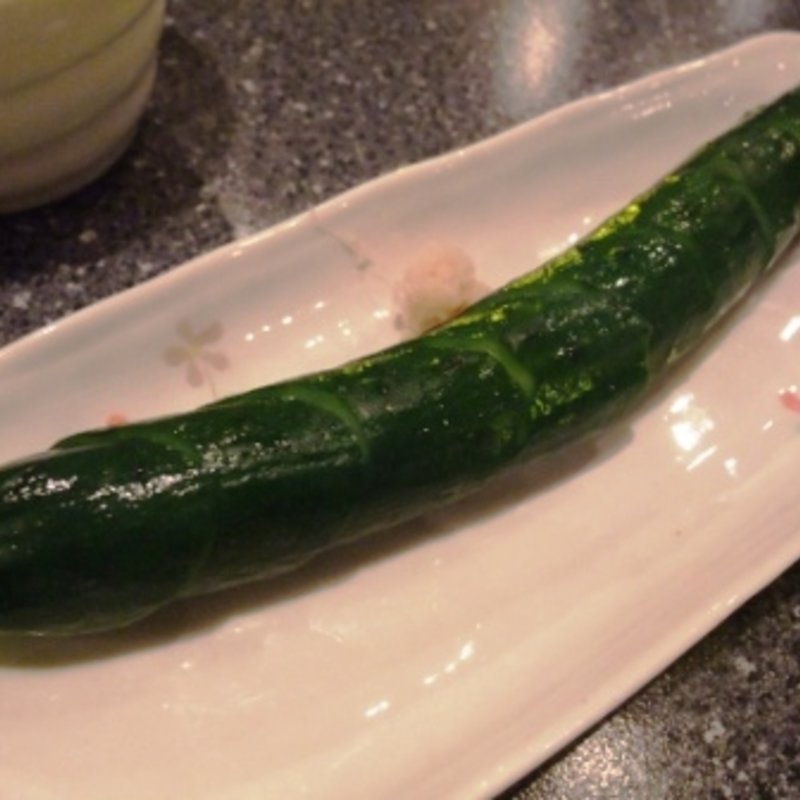 胡瓜の一本漬け(ゆるり JR奈良店 )
