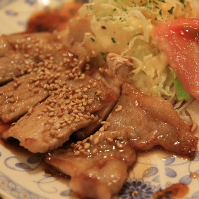 しょうが焼き定食(よおしょく屋 )
