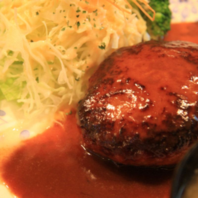 ハンバーグ定食(よおしょく屋 )