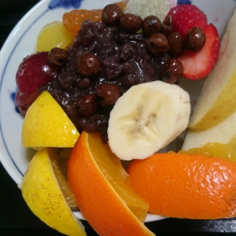 フルーツあんみつ(甘味よしや)