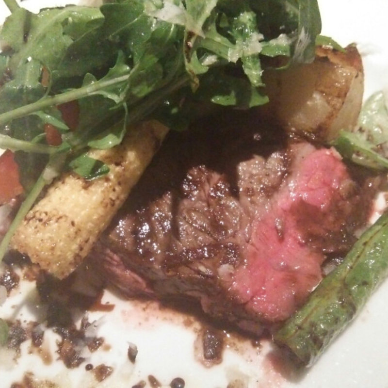 特選牛サーロインのタリアータ バルサミコソース(ラ ブォナ ヴィータ （LA BUONA VITA）)