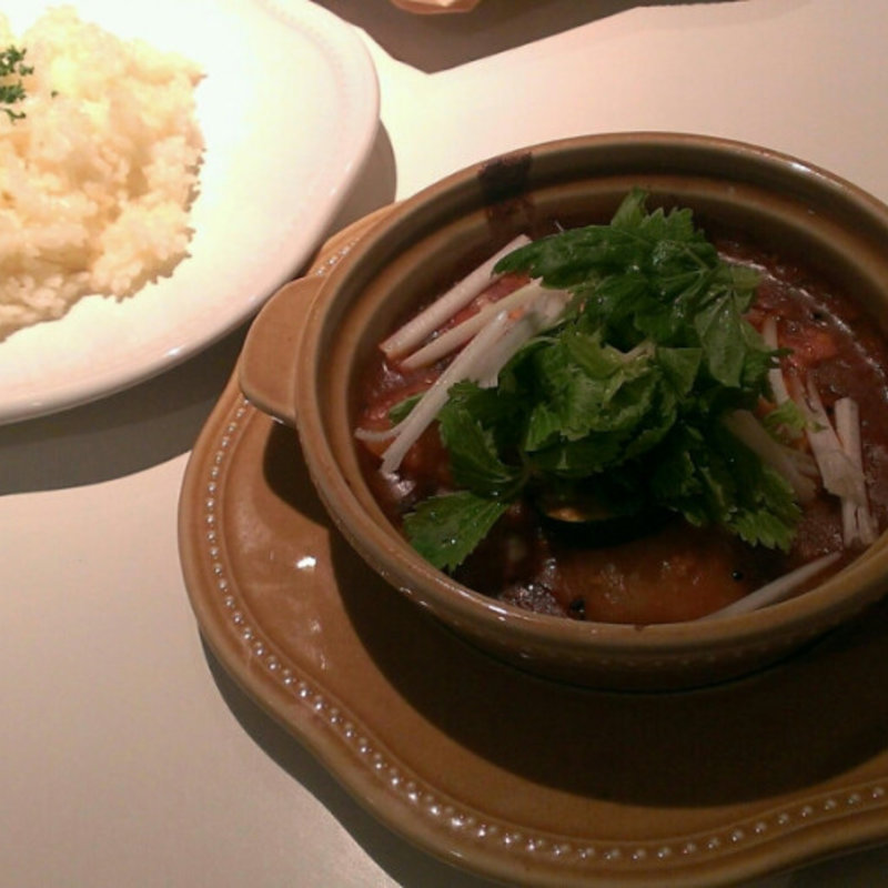 夏野菜のカレー(ラ・メゾン アンソレイユターブル)