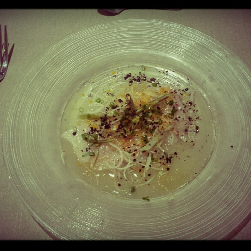 オリゾンテのカルパッチョ(ラ・サレッタ)