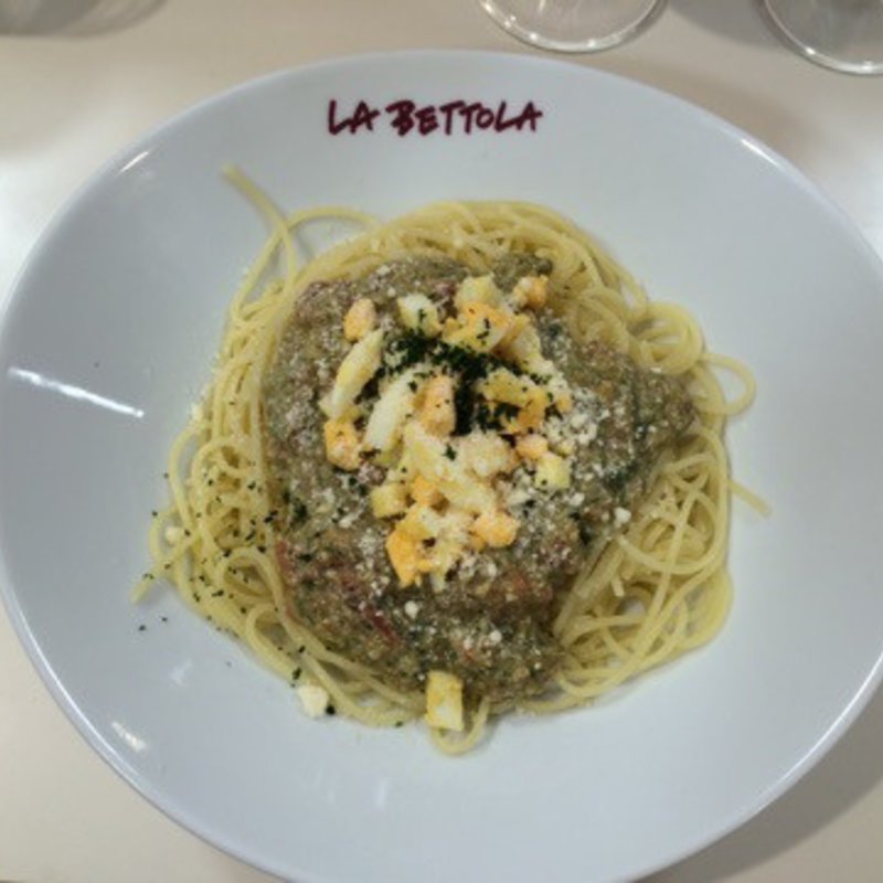 トラバーニ風フレッシュトマトのバジリコのスパゲッティ(ラ ベットラ ダ オチアイナゴヤ)