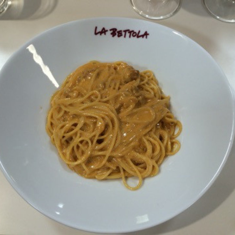 北海道産ウニのスパゲッティ(ラ ベットラ ダ オチアイナゴヤ)