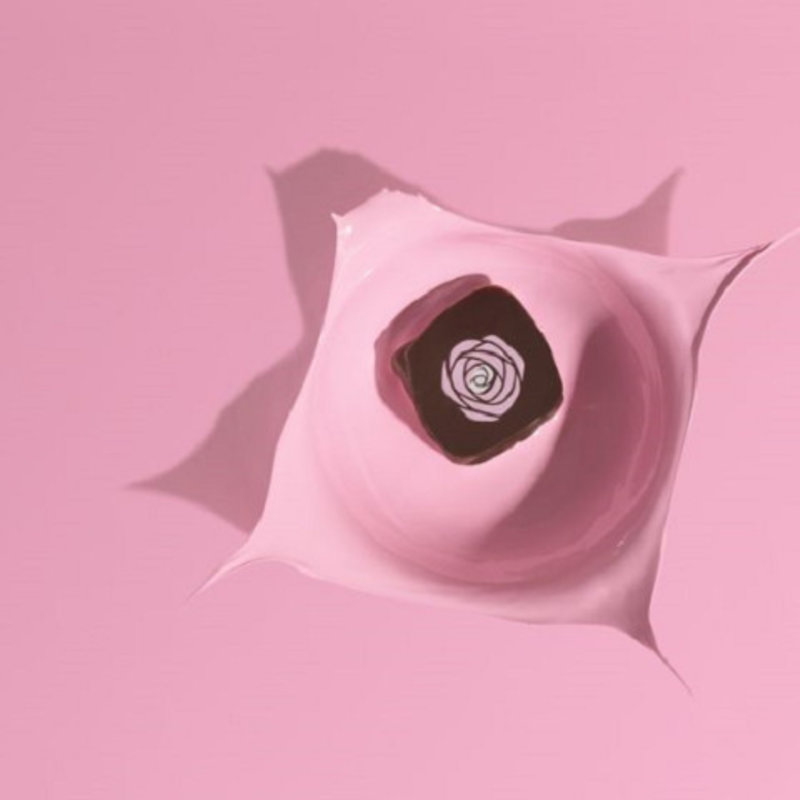 バラのつぼみ＆ピンクペッパー(ラ・メゾン・デュ・ショコラ(La Maison du Chocolat) 青山店)